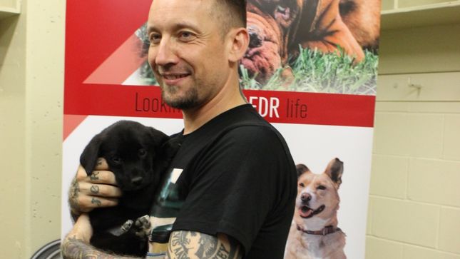 VOLBEAT To The Rescue At Canadian Dog Charity!