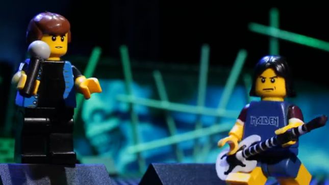 IRON MAIDEN's Rock In Rio Film Gets LEGO Treatment; "The Wicker Man" Video Streaming