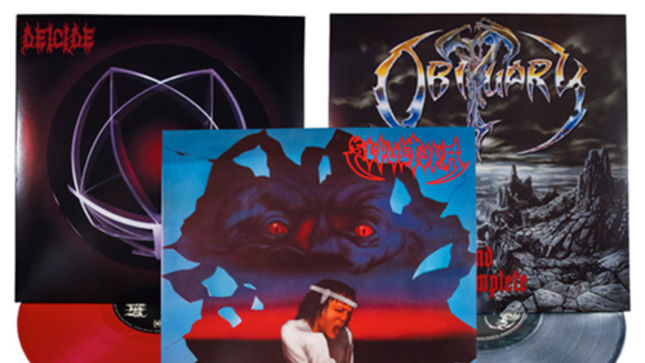 Metal Blade Reissues SEPULTURA’s Schizophrenia, DEICIDE’s Legion, OBITUARY’s The End Complete On Vinyl 