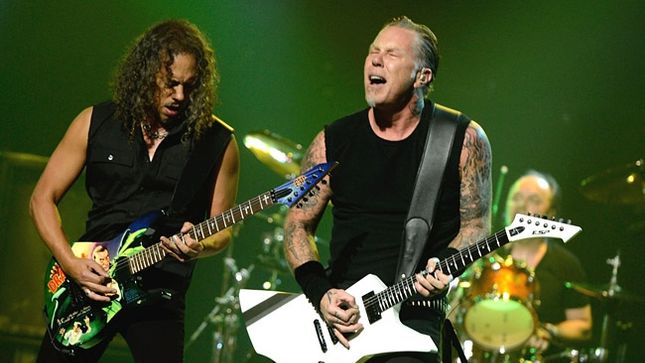 METALLICA's Load Celebrated On InTheStudio; James Hetfield, Kirk Hammett Interviewed