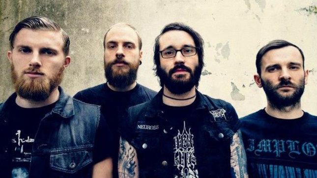DOWNFALL OF GAIA Stream New Song, Reveal Aeon Unveils The Thrones Of Decay Artwork