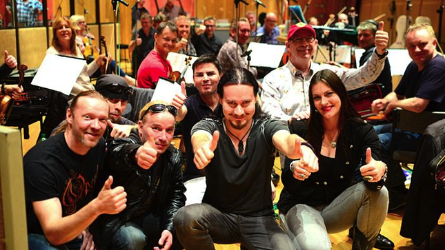 NIGHTWISH Vocalist Floor Jansen Checks In From Orchestra Recordings For New Album - "It Was So Enchanting"