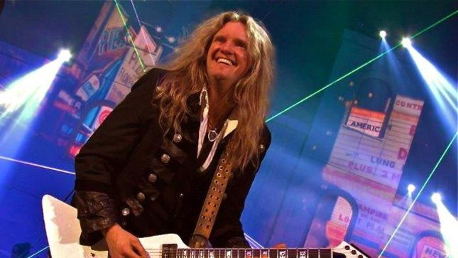 WHITESNAKE Guitarist Joel Hoekstra Featured On The Double Stop Podcast - "I Remember Begging My Mom To Let Me Drop Out Of High School So I Could Practice Guitar More" 