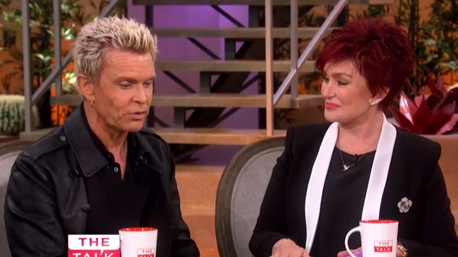 BILLY IDOL Guests On CBS' The Talk; Video Streaming
