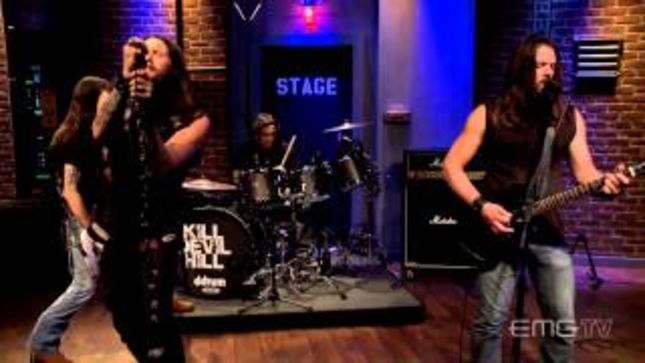 KILL DEVIL HILL Performs “Up In Flames” On EMGtv; Video Streaming