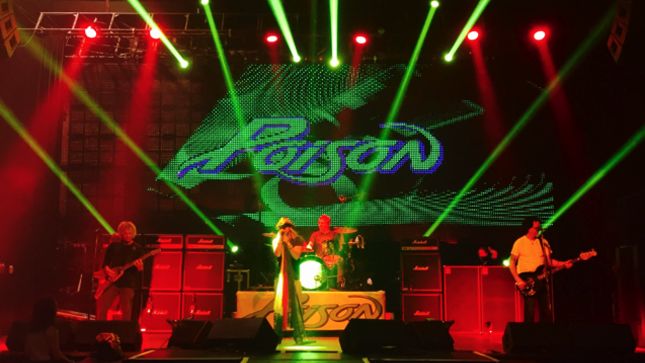 POISON Post Photos From Private Event Rehearsal - "Maybe A Reunion In 2015..."
