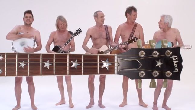 STATUS QUO - Behind-The-Scenes On Aquostic (Stripped Bare) TV Ad; Video