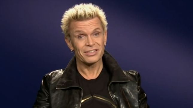 BILLY IDOL Discusses Writing Challenges; Video Interview Online