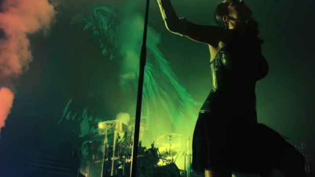 WITHIN TEMPTATION Post "Covered By Roses" Clip From Let Us Burn Live DVD