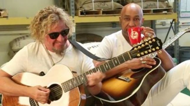 SAMMY HAGAR To Appear On The Simpsons; Uploads Step One Of Brewing Up Lite Roast Video
