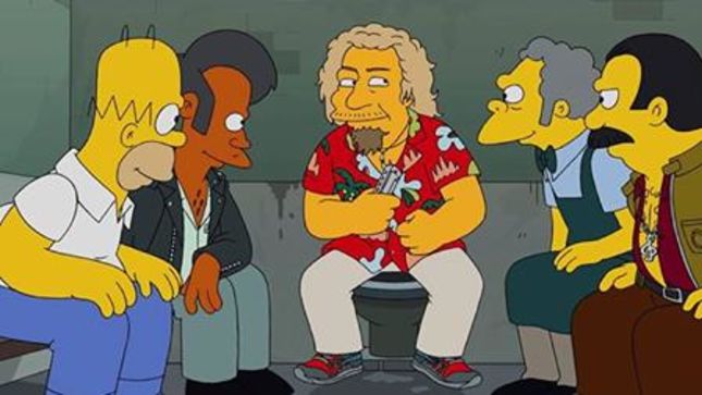 SAMMY HAGAR To Guest On The Simpsons