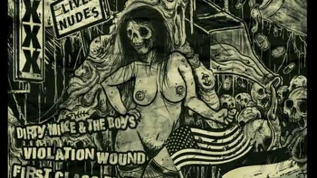 DIRTY MIKE & THE BOYS, VIOLATION WOUND, FIRST CLASS ELITE  - Split Album Grime! Greed! Gore! Streaming In Full