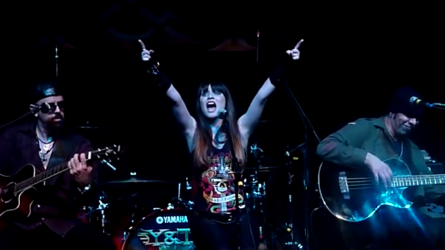 GABBIE RAE Performs DIO Cover And Debut Single "Scream" At Y&T Support Show; Fan-Filmed Video Online 