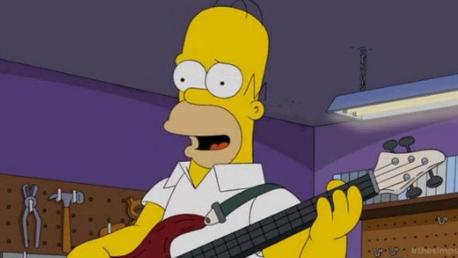 HOMER SIMPSON - "I Feel A Powerful Connection To The History Of Bass Players... Like That Guy From LED ZEPPELIN Who Wasn't Page, Plant Or Bonham"