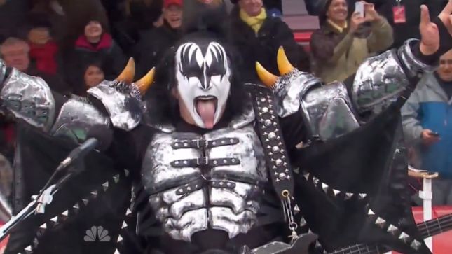 KISS Perform At Macy’s Thanksgiving Day Parade; Video Posted