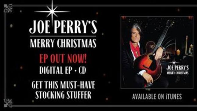 JOE PERRY Releases Joe Perry's Merry Christmas 4-Song EP