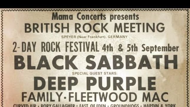 Classic TV Footage From 1st British Rock Meeting In 1971; Video