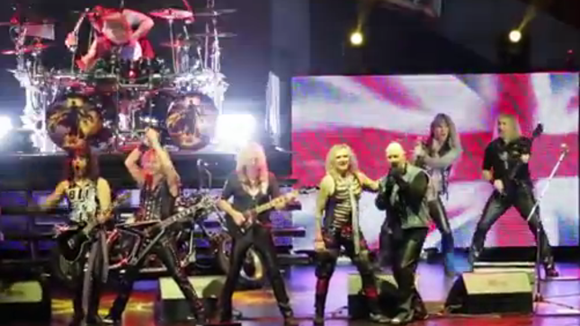 JUDAS PRIEST And STEEL PANTHER Jam "Living After Midnight" Live On Stage In Tacoma; Fan-Filmed Video Online