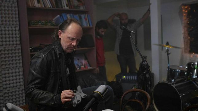 METALLICA Drummer Lars Ulrich To Make Appearance In Radio Dreams Film; Photos From Set Posted