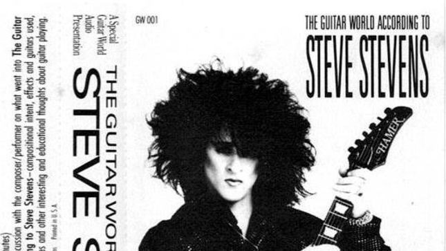 STEVE STEVENS – 1986 Piece Recorded For Guitar World Magazine Posted
