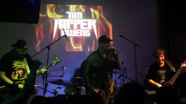 TIM "RIPPER" OWENS Performs JUDAS PRIEST's "One On One" Live In Panama; Fan-Filmed Video Posted 