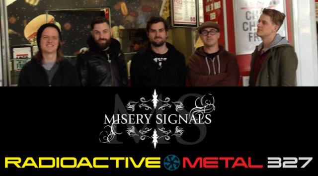 MISERY SIGNALS Featured On Radioactive Metal; Audio Streaming
