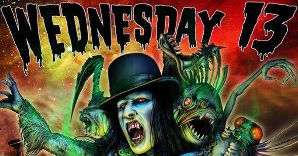 WEDNESDAY 13 - Monsters Of The Universe Vinyl Only Cover Revealed
