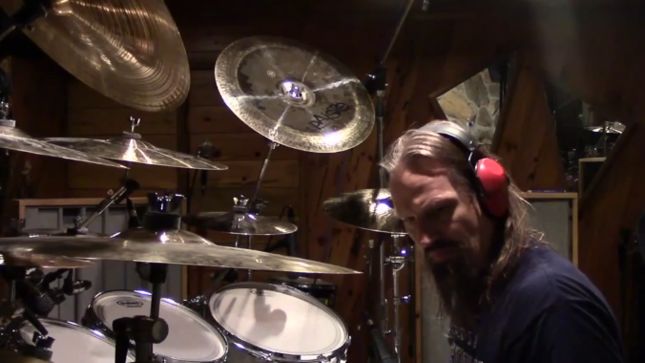 Drummer BOBBY JARZOMBEK Uploads In-Studio Footage For Two Tracks From FATES WARNING's Darkness In A Different Light