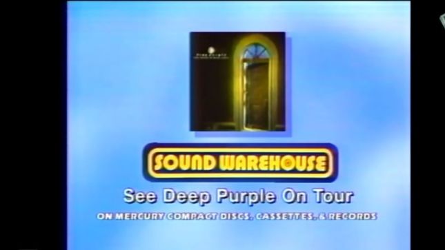 DEEP PURPLE – Classic Commercial From 1987 Promoting The House Of Blue Light Uploaded