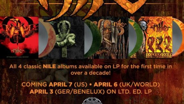 NILE – First Four Albums To See Deluxe Vinyl Reissue