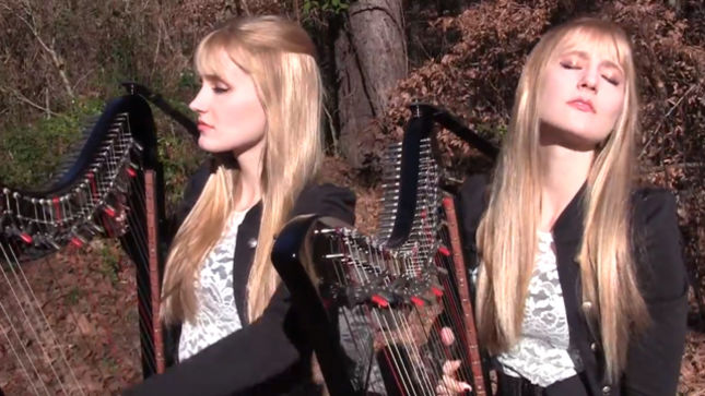 Harp Twins CAMILLE AND KENNERLY Cover METALLICA’s “The Unforgiven”; Video Streaming
