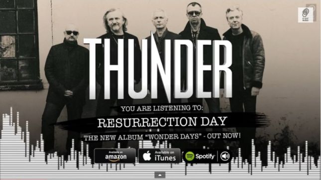 THUNDER Streaming New Track "Resurrection Day"