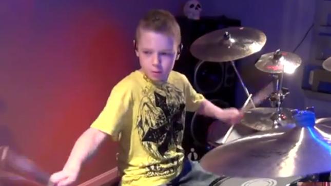 MIKE PORTNOY In Praise Of 8 Year-Old Drummer AVERY MOLEK's Rendition Of DREAM THEATER's "Panic Attack"; Video Available