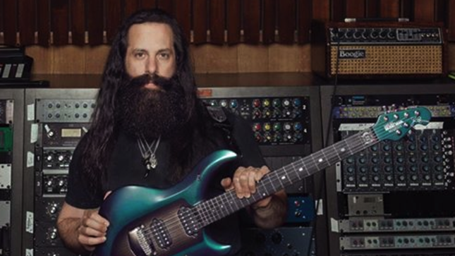 DREAM THEATER's John Petrucci Unveils New Signature Arctic Dream Majesty Guitar 