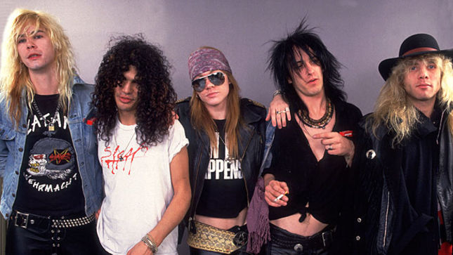 GUNS N’ ROSES - Live Radio Broadcasts Double-CD Recorded In ’88, ’92 Due Next Month