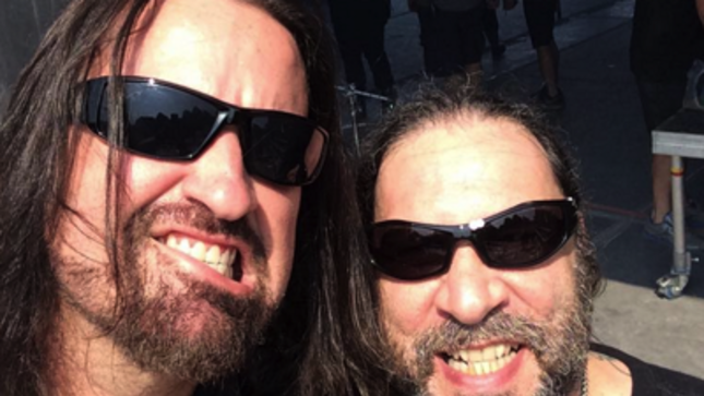 ADRENALINE MOB Vocalist RUSSELL ALLEN Pays Tribute To Drummer A.J. PERO - "Thanks For Being In My Dreams And Sharing A Few Laughs With This Old Pirate"