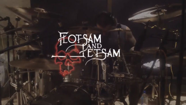 FLOTSAM AND JETSAM - Drum Tracking With JASON BITTNER; Video