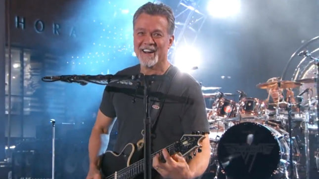 VAN HALEN Perform “Panama”, “Runnin’ With The Devil” On Jimmy Kimmel Live; Quality Footage + False Start Video Posted