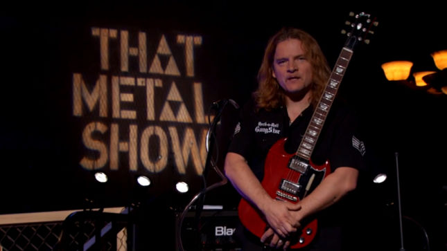 TESLA Guitarist FRANK HANNON Talks Guitars And Gear With That Metal Show; Video
