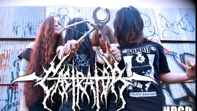 All Female Death Metal Act CASTRATOR To Release Debut EP No Victim In May; Track “Honor Killing” Streaming