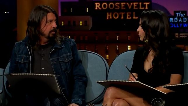 FOO FIGHTERS’ Dave Grohl Talks “Favorite Brazilian Metal Band SEPULTURA” On The Late Late Show With James Corden; Video
