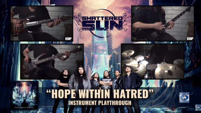 SHATTERED SUN - “Hope Within Hatred” Guitar Demo Video Streaming