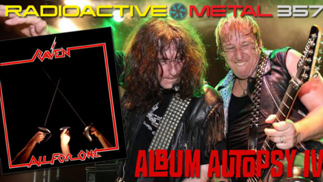 RAVEN’s John Gallagher Guests On Radioactive Metal’s Album Autopsy: All For One