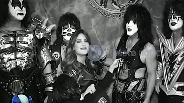 KISS Featured On Argentina's Telefe Noticias Broadcast - "The Power Of Rock N' Roll; That's What We're About" 