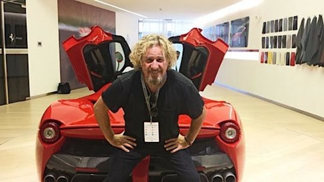 SAMMY HAGAR Still Waiting On $1.4 Million Custom-Ordered Ferrari - "I'm Thinking They Meant Christmas 2015" 
