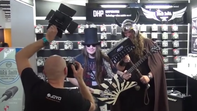 FRAMESHIFT Mastermind HENNING PAULY Presents Joyo's Mjolnir Amp Head At Musikmesse 2015; Video Featuring "Thor" Available