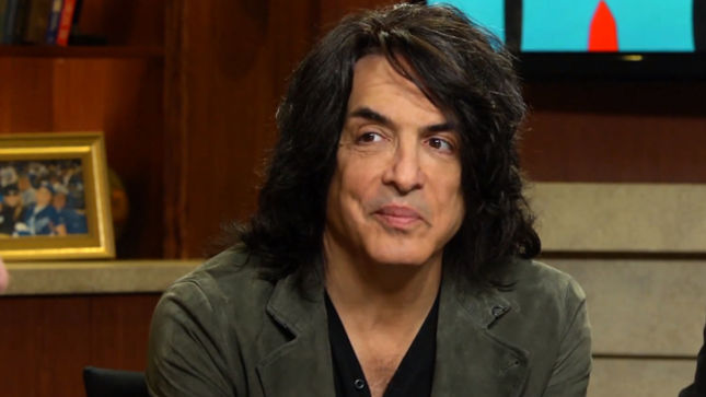 KISS Frontman PAUL STANLEY Joins Arena Football Pros To Talk Fans, NFL, New Series Sons Of Thunder; Larry King Video