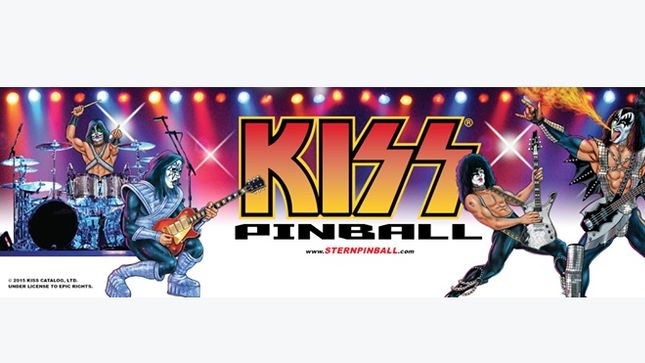 KISS – Updated Gameplay Video Of New Pinball Machine Streaming