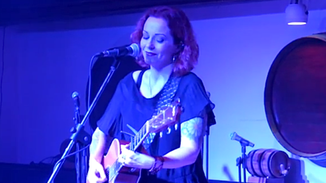ANNEKE VAN GIERSBERGEN Performs Solo Acoustic For The First Time In Kastoria, Greece; Video Available 