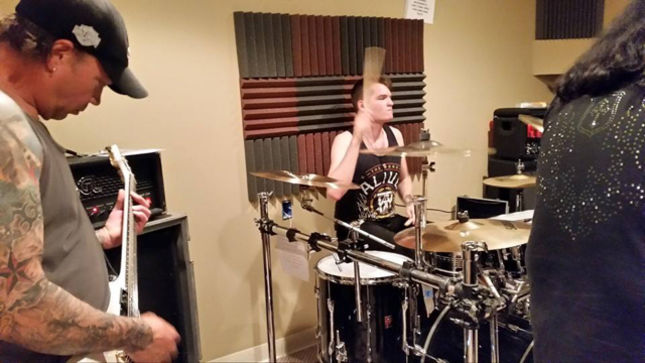 ARMAGEDDON Drummer Márton Veress Joins POWER THEORY For Driven By Fear Tour 2015; Rehearsal Video Streaming